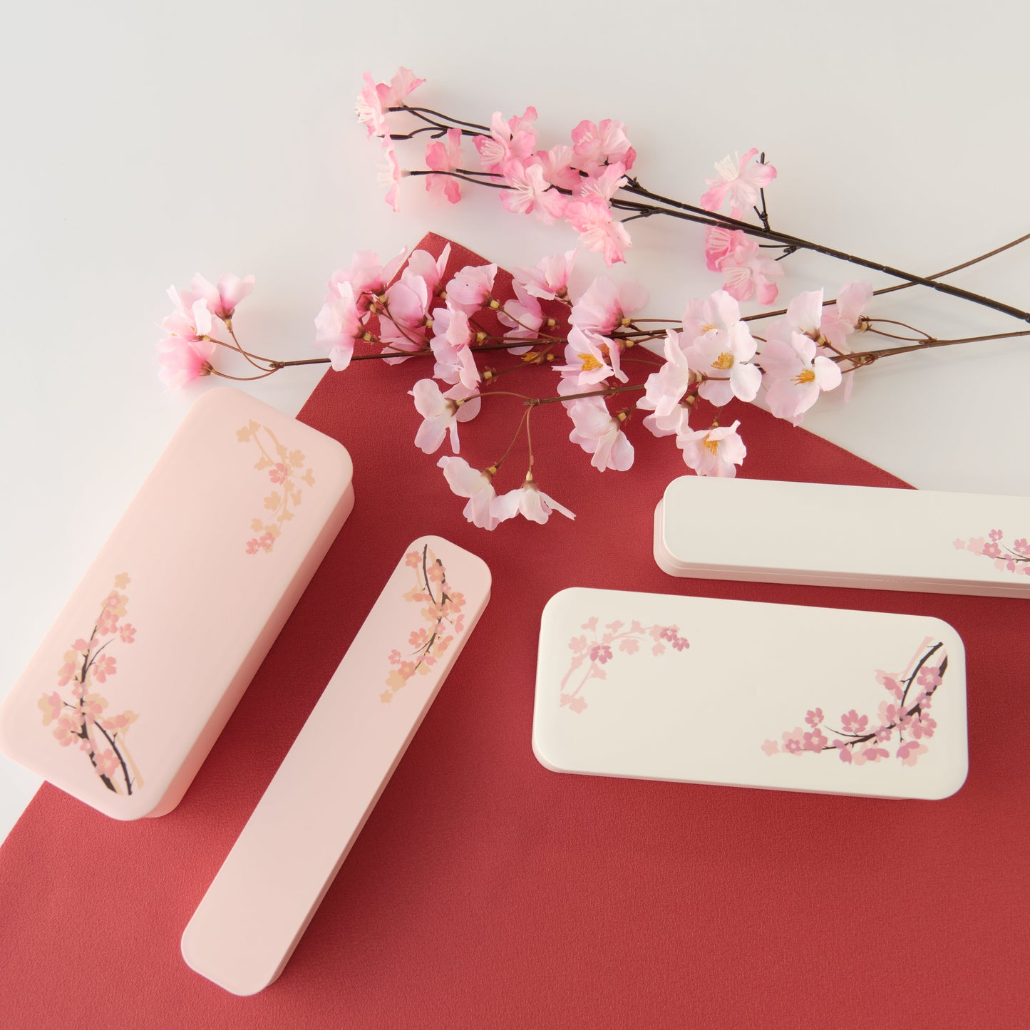 スリム一段ランチSAKURA (550mL) | ピンク