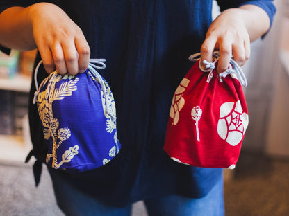 オリジナル風呂敷巾着 |レッド