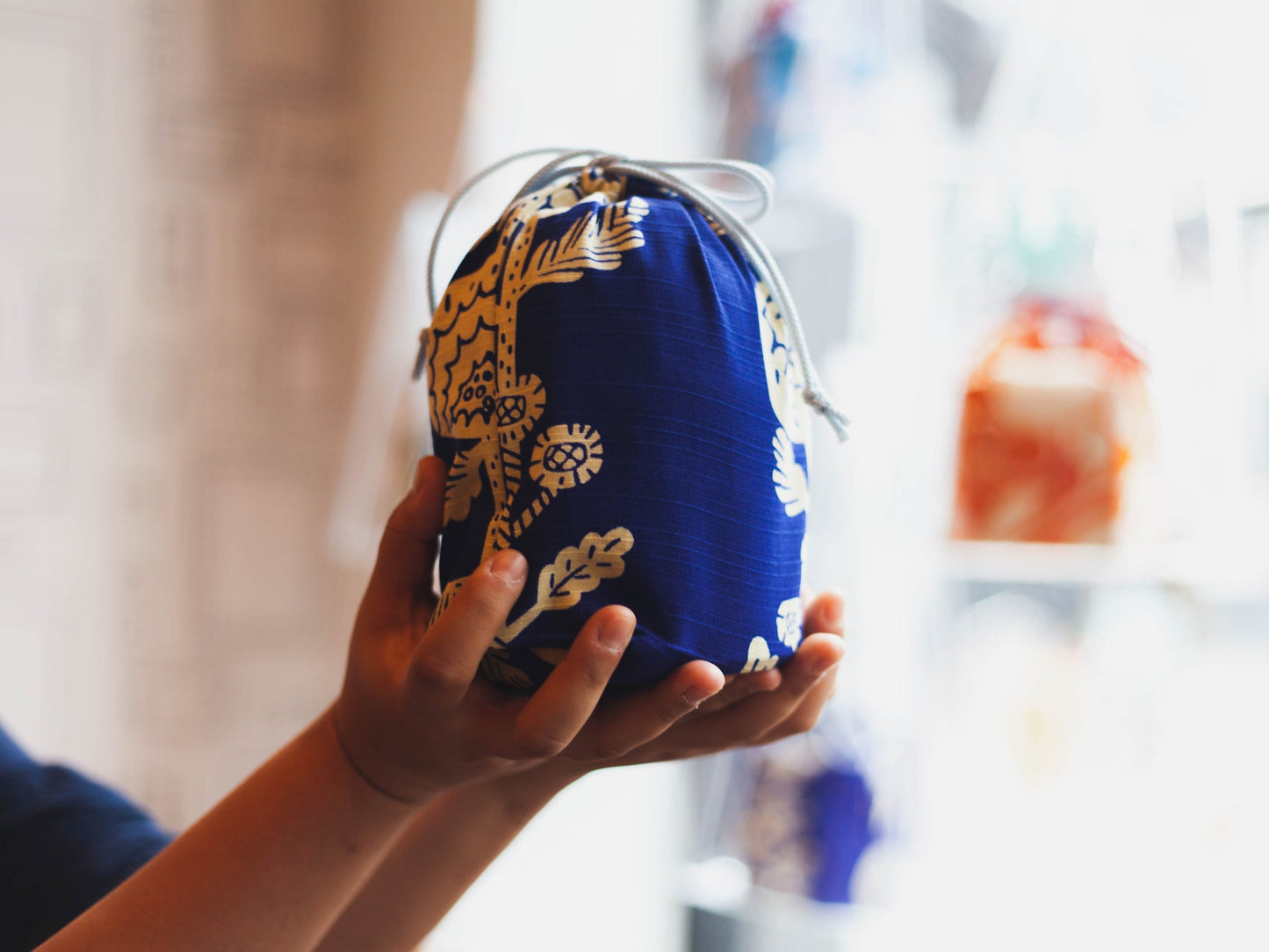 Original Furoshiki bag | Blue by Sanyo Shoji - Bento&co Japanese Bento Lunch Boxes and Kitchenware Specialists