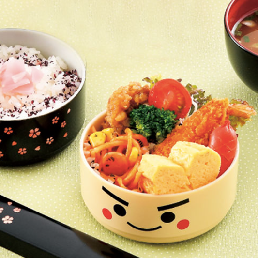 こけし弁当 イチロー 二段弁当箱 使用例
