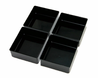 仕切り小鉢（22.5重箱用）４個セット Black