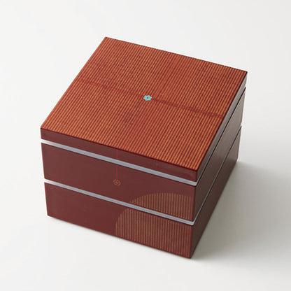 むすび 5.0寸 二段重（中子付）