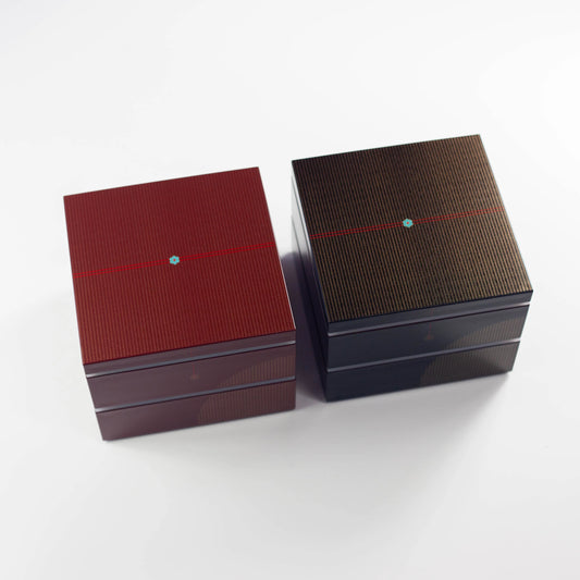 むすび 5.0寸 二段重（中子付）