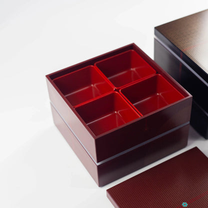 むすび 5.0寸 二段重（中子付）