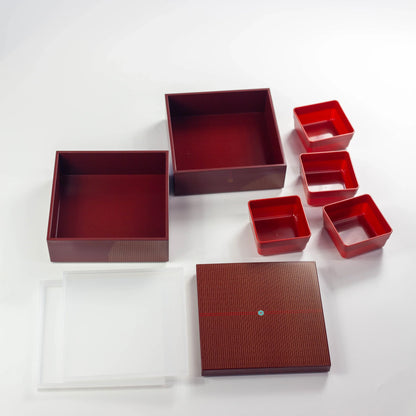 むすび 5.0寸 二段重（中子付）