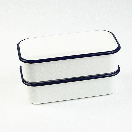 レトロモーダ スクエア ネイビー 弁当箱 全体 | 竹中 | Bento&co