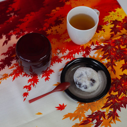 茶筒 ケヤキ木目