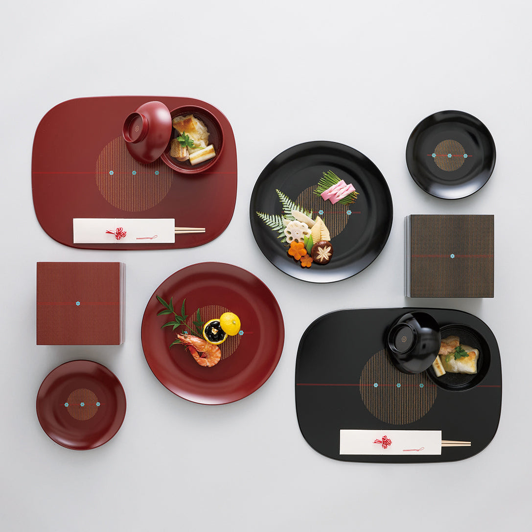 むすび 5.0寸 二段重（中子付）