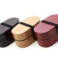 Nuri Wappa Wood Tone Bento Box | Red by Hakoya - Bento&co Japanese Bento Lunch Boxes and Kitchenware Specialists