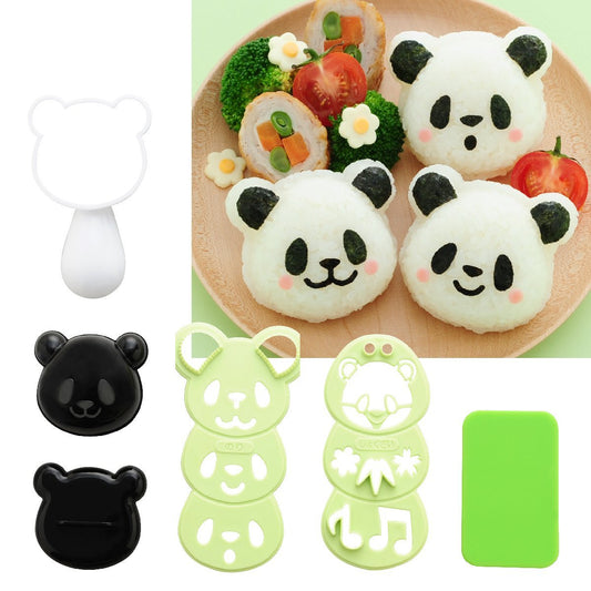 Omusubi Panda Mold Set by Arnest - Bento&co Japanese Bento Lunch Boxes and Kitchenware Specialists