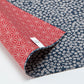 Double Sided Furoshiki Wrapping Cloth | Asanoha Sakura Navy & Red by Sanyo Shoji - Bento&co Japanese Bento Lunch Boxes and Kitchenware Specialists