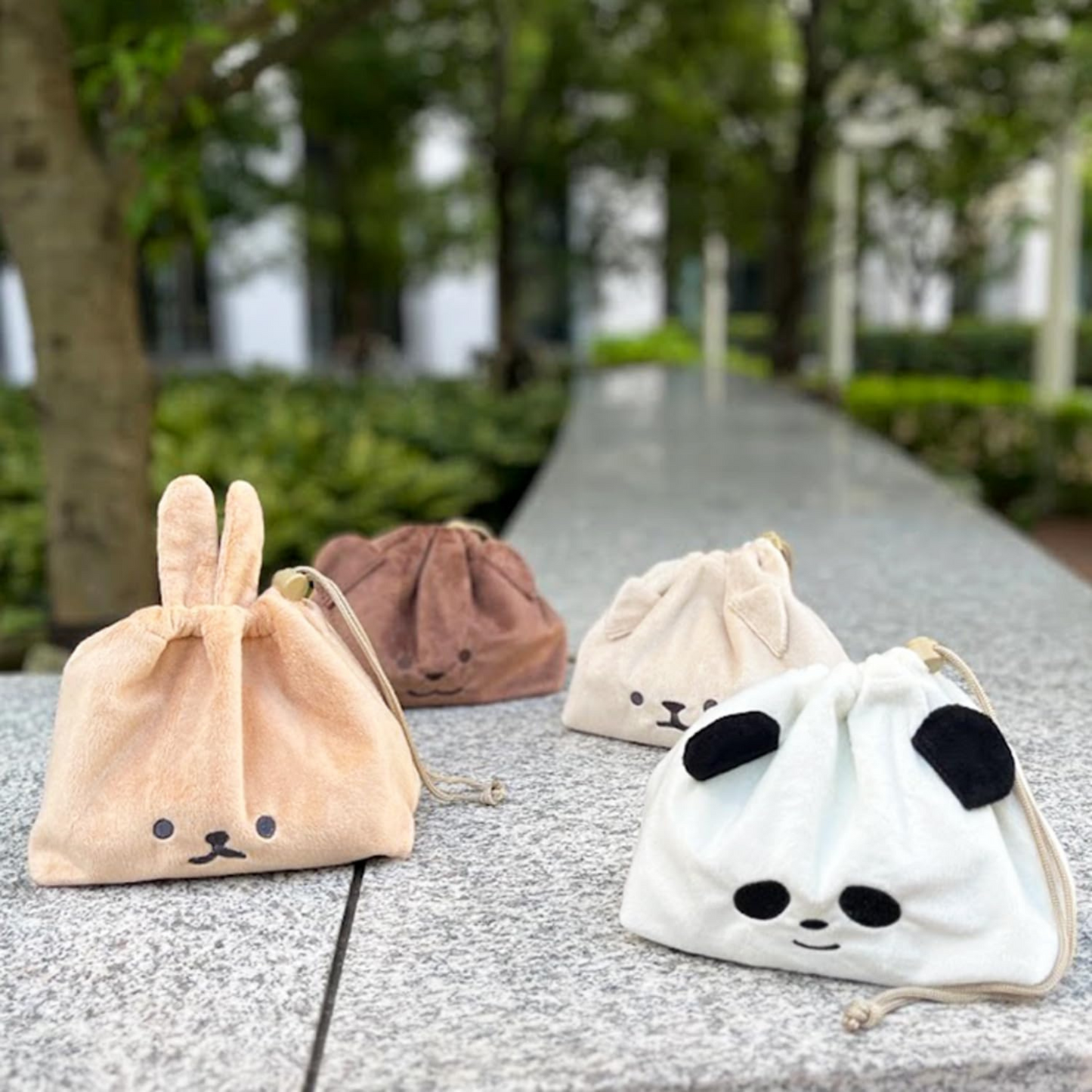 ムームー フェイス巾着 だいふくぱんだ*