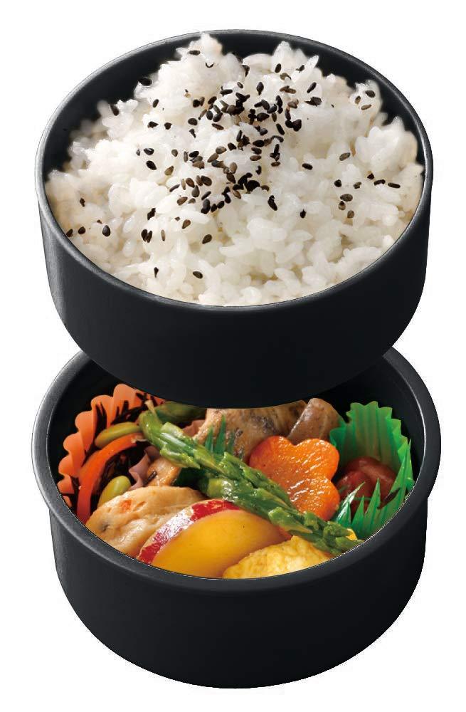Jiji Round Two Tier Lunch Bowl by Skater - Bento&co Japanese Bento Lunch Boxes and Kitchenware Specialists