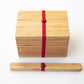 Handmade Take Bako Bento Box | Red Band by Kohchosai Kosuga - Bento&co Japanese Bento Lunch Boxes and Kitchenware Specialists